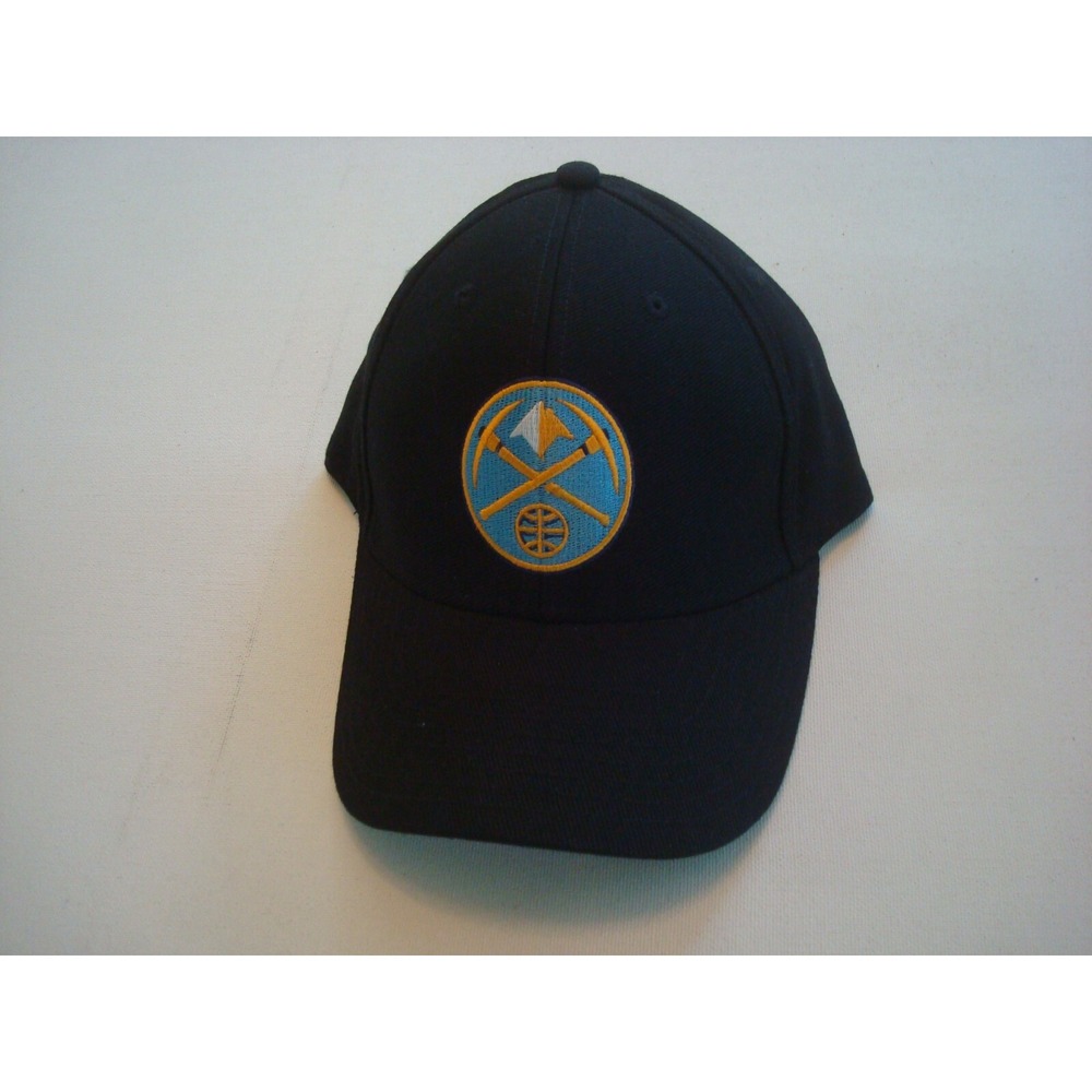DENVER NUGGETS ADIDAS   BEACH GOLF strapback  DEADSTOCK HAT CAP VINTAGE P4‎